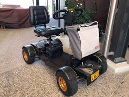mobility scooter parked